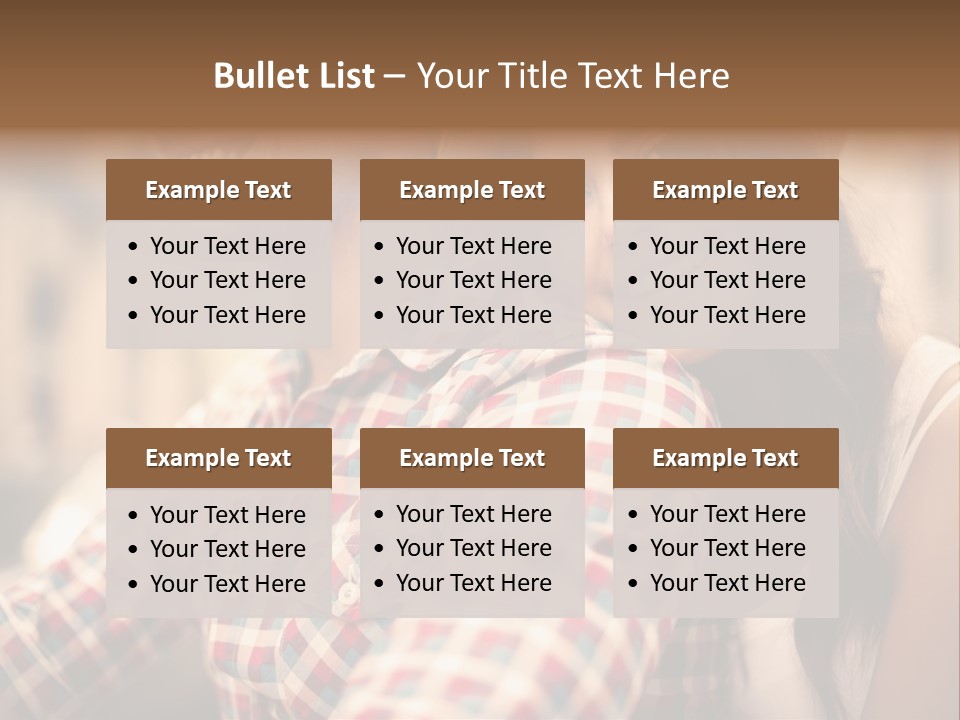 Summer Togetherness Close Up PowerPoint Template