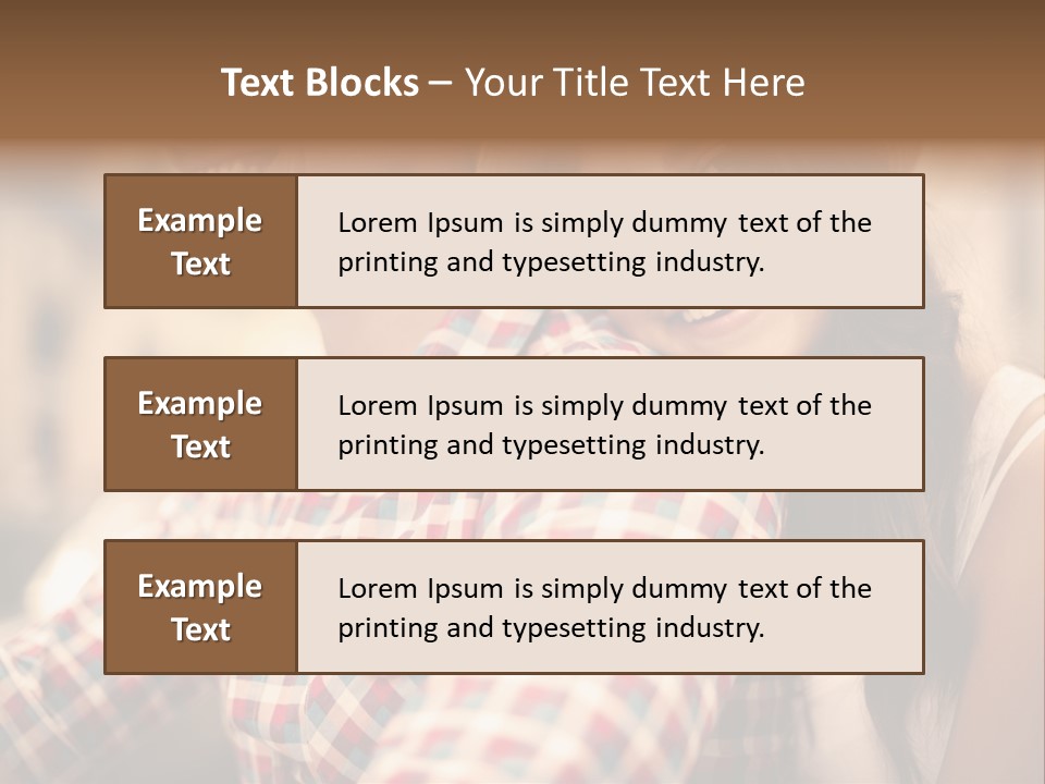Summer Togetherness Close Up PowerPoint Template
