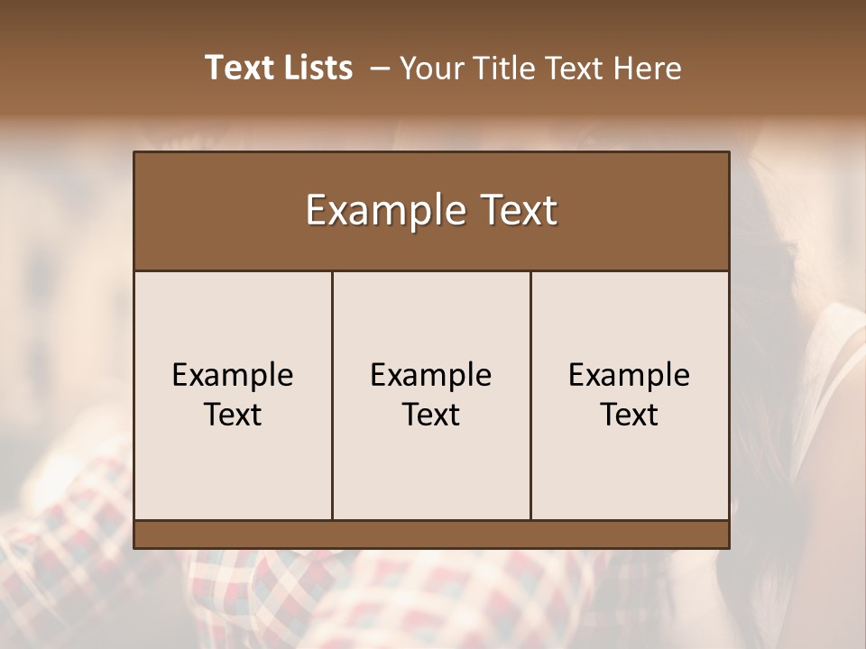 Summer Togetherness Close Up PowerPoint Template