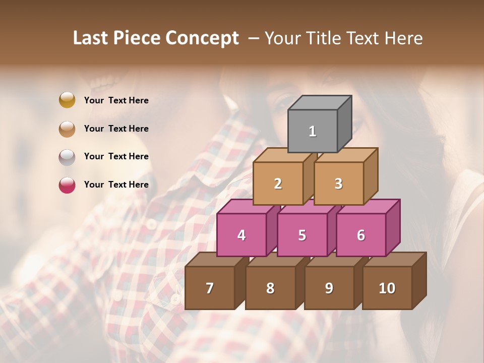 Summer Togetherness Close Up PowerPoint Template