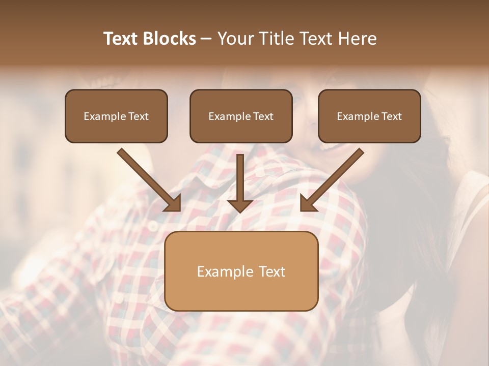 Summer Togetherness Close Up PowerPoint Template