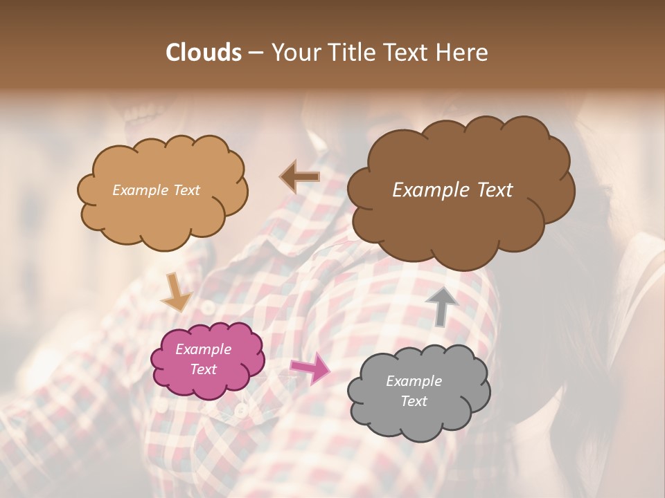 Summer Togetherness Close Up PowerPoint Template