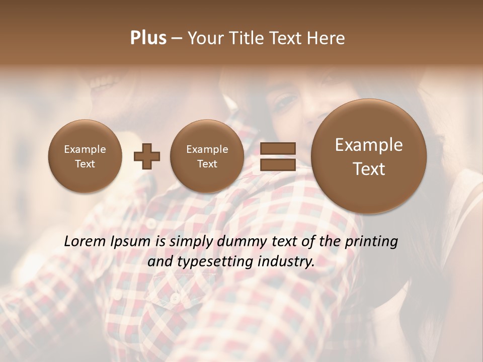 Summer Togetherness Close Up PowerPoint Template