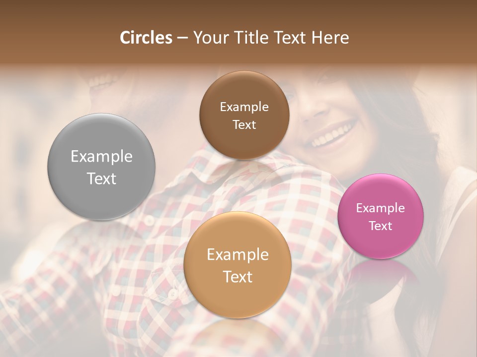 Summer Togetherness Close Up PowerPoint Template