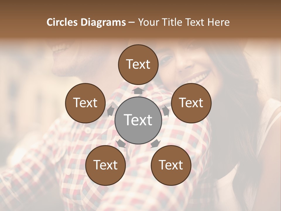 Summer Togetherness Close Up PowerPoint Template