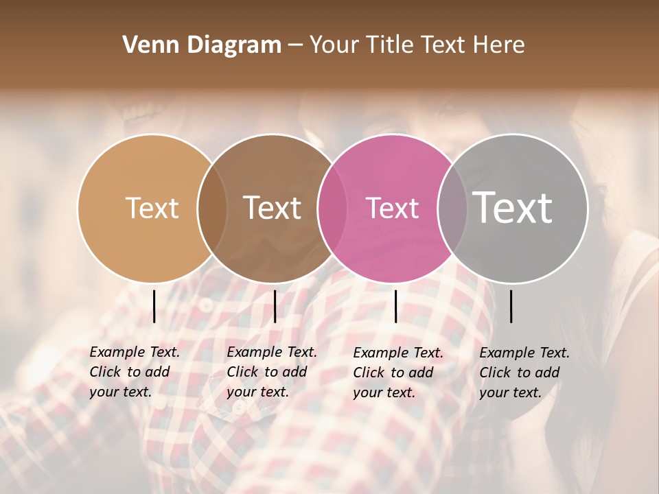 Summer Togetherness Close Up PowerPoint Template