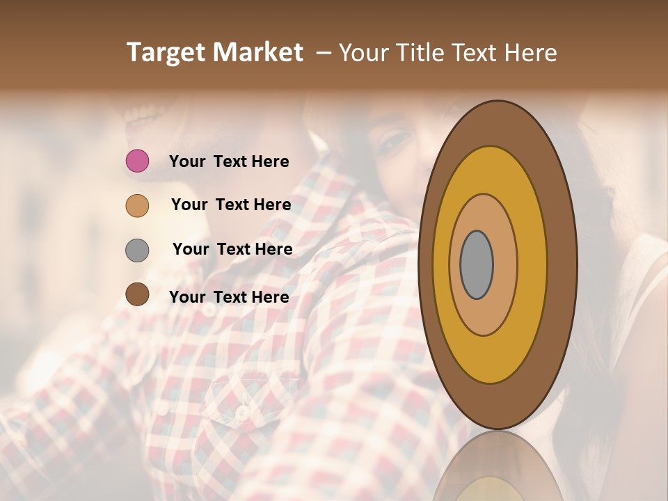 Summer Togetherness Close Up PowerPoint Template