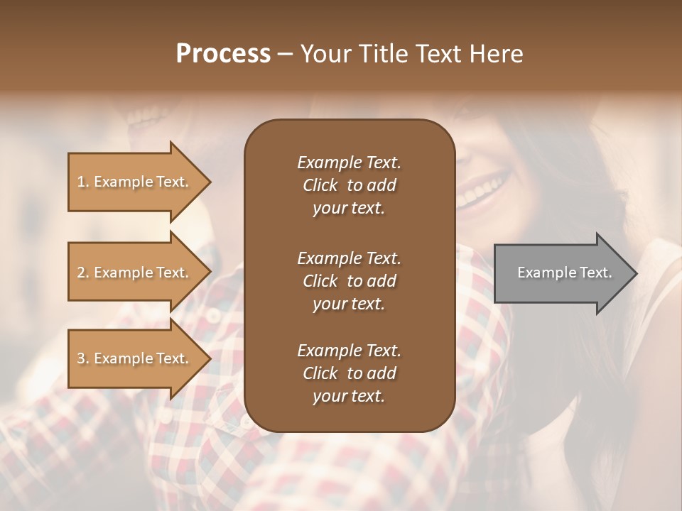 Summer Togetherness Close Up PowerPoint Template