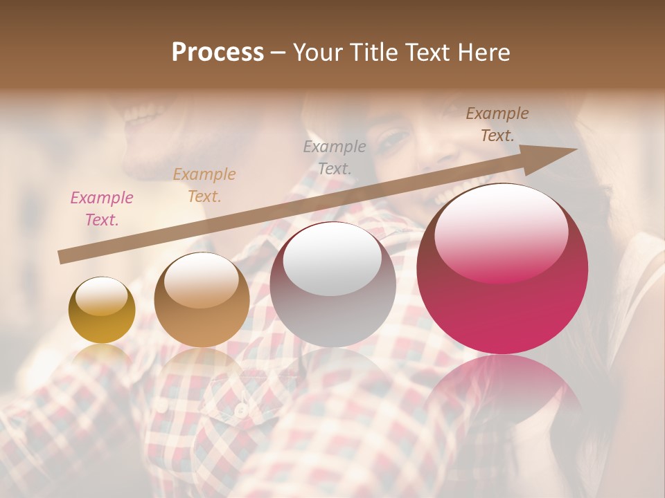 Summer Togetherness Close Up PowerPoint Template