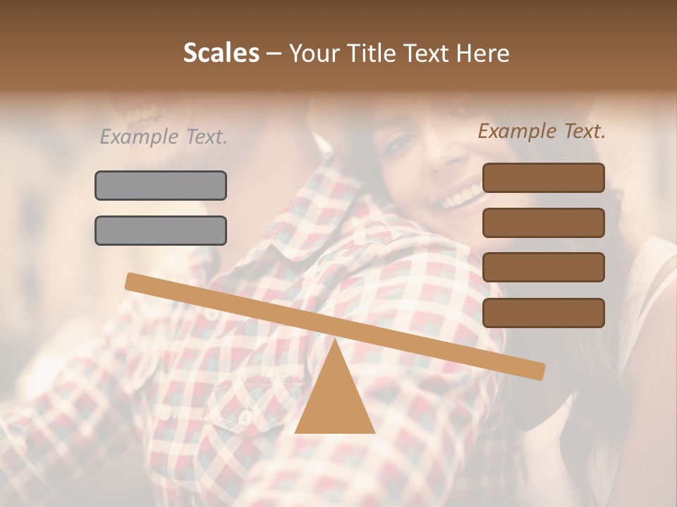 Summer Togetherness Close Up PowerPoint Template