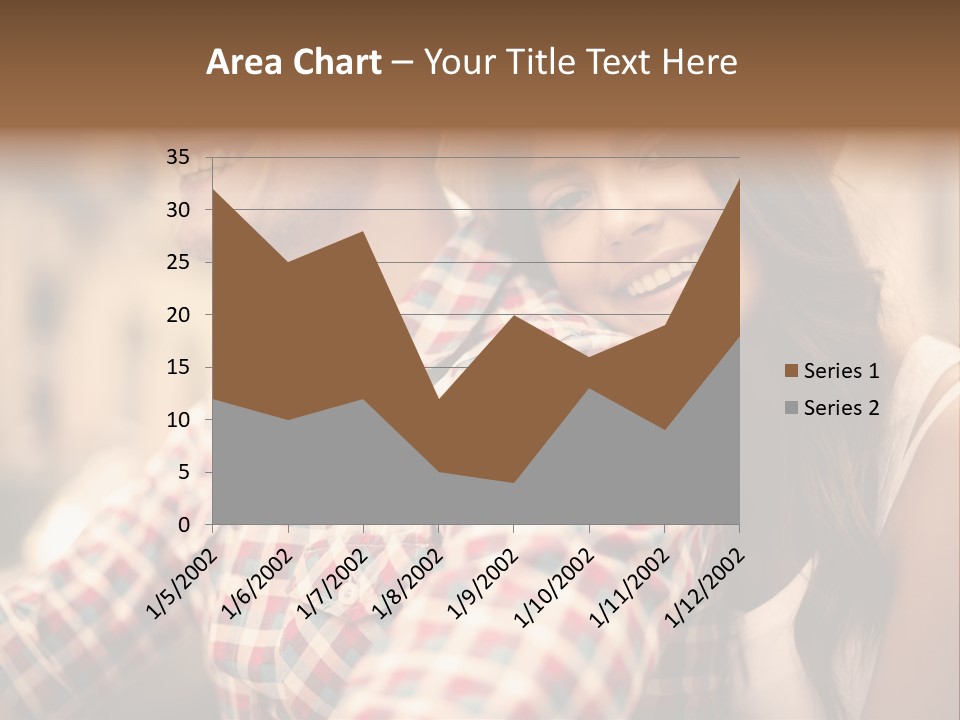 Summer Togetherness Close Up PowerPoint Template