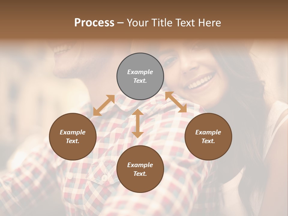 Summer Togetherness Close Up PowerPoint Template