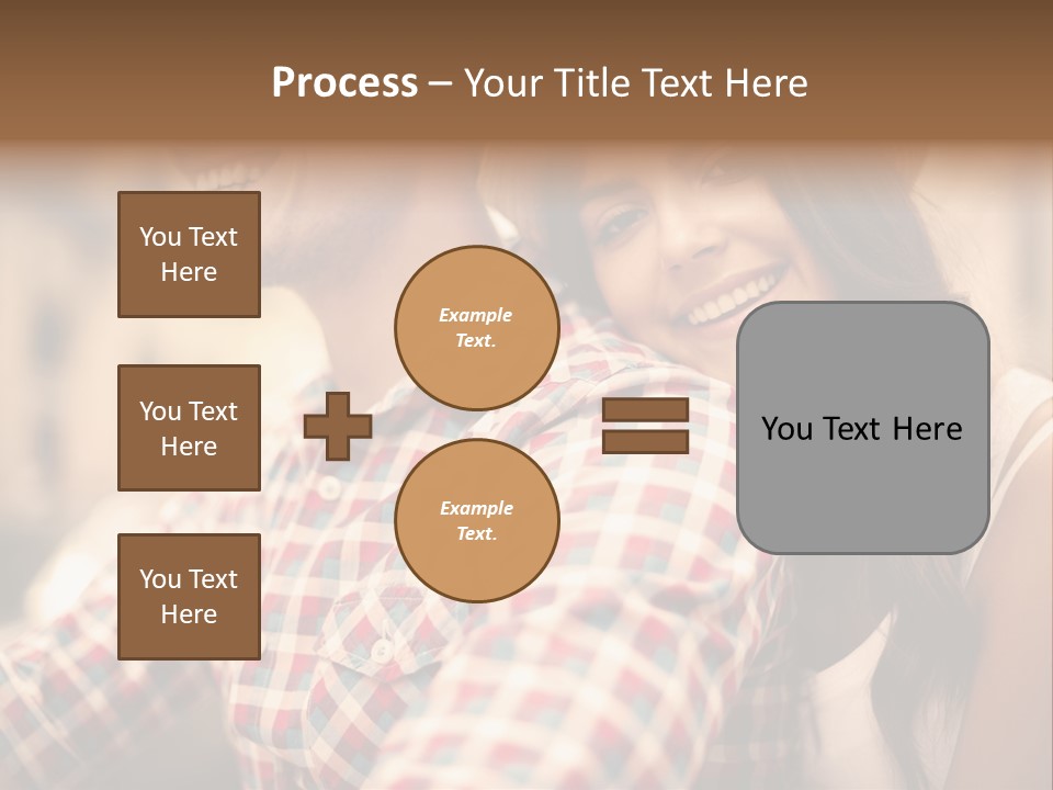 Summer Togetherness Close Up PowerPoint Template