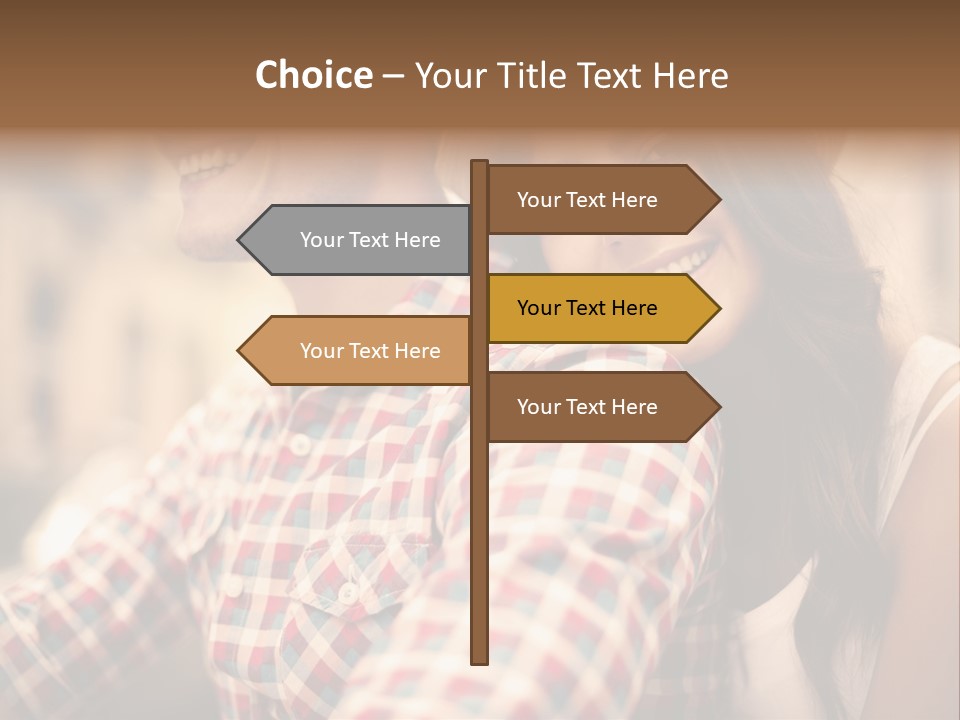 Summer Togetherness Close Up PowerPoint Template