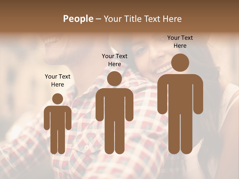 Summer Togetherness Close Up PowerPoint Template