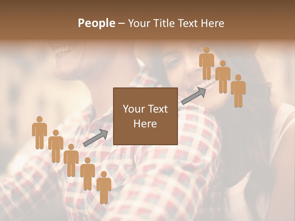 Summer Togetherness Close Up PowerPoint Template