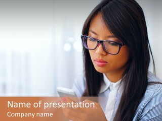 Beautiful Serene Think PowerPoint Template