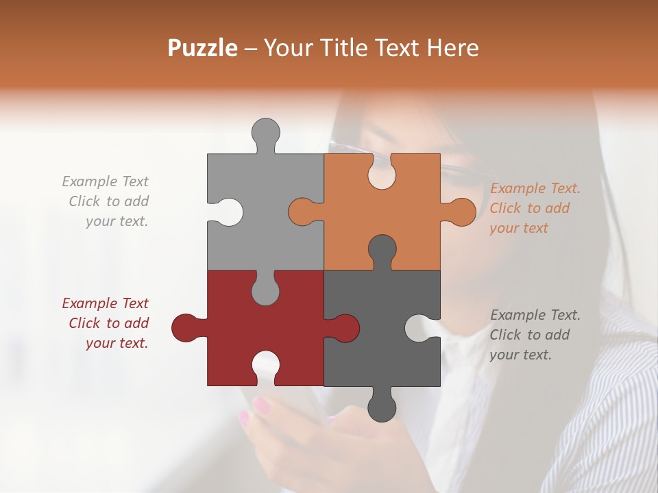 Beautiful Serene Think PowerPoint Template