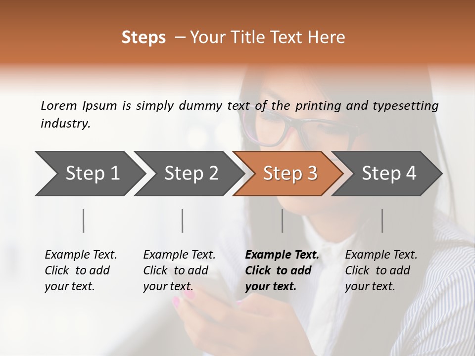 Beautiful Serene Think PowerPoint Template