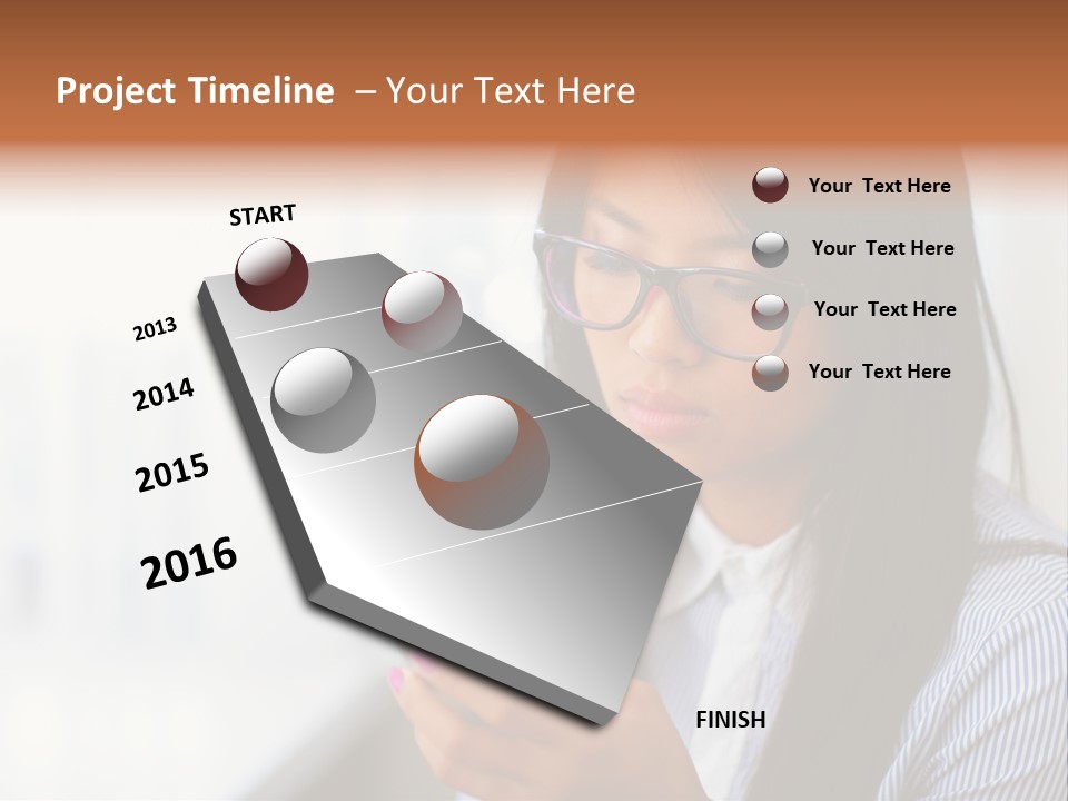 Beautiful Serene Think PowerPoint Template