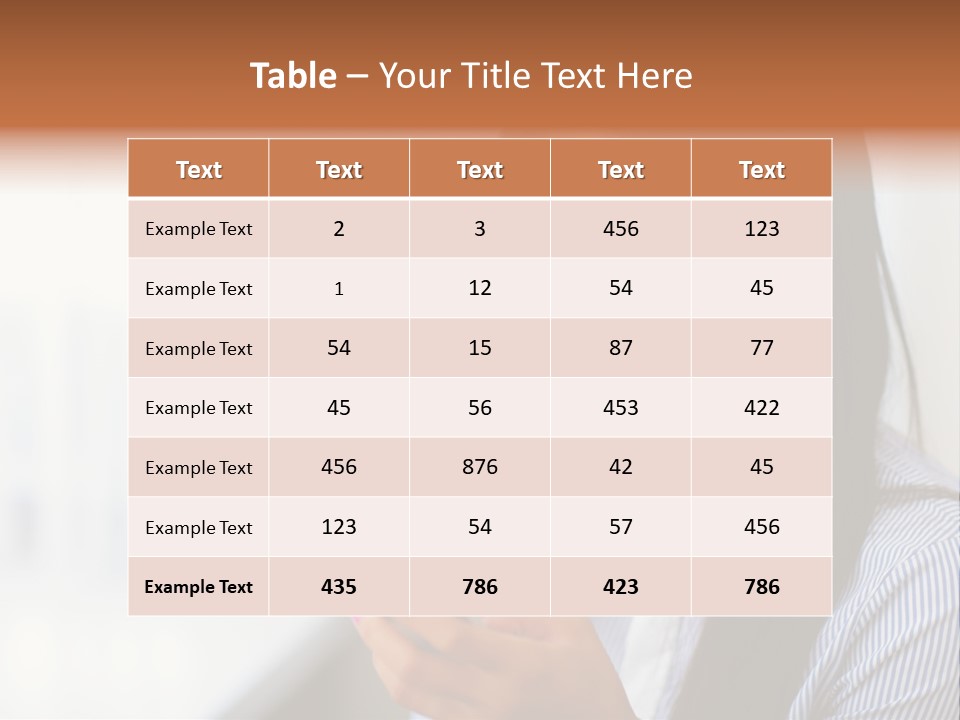 Beautiful Serene Think PowerPoint Template