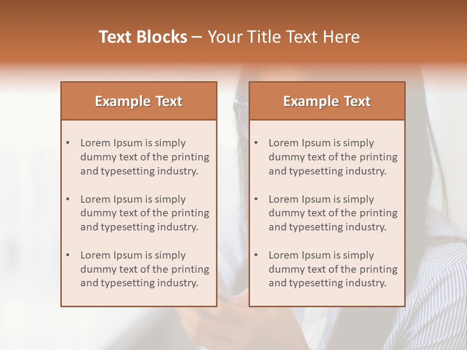 Beautiful Serene Think PowerPoint Template