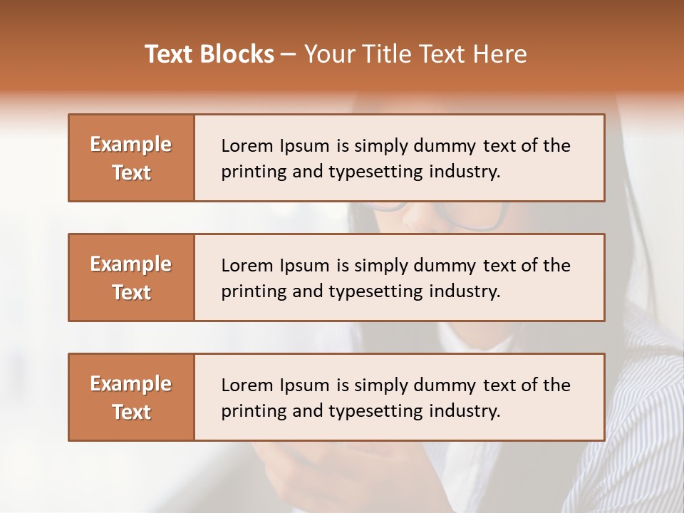 Beautiful Serene Think PowerPoint Template