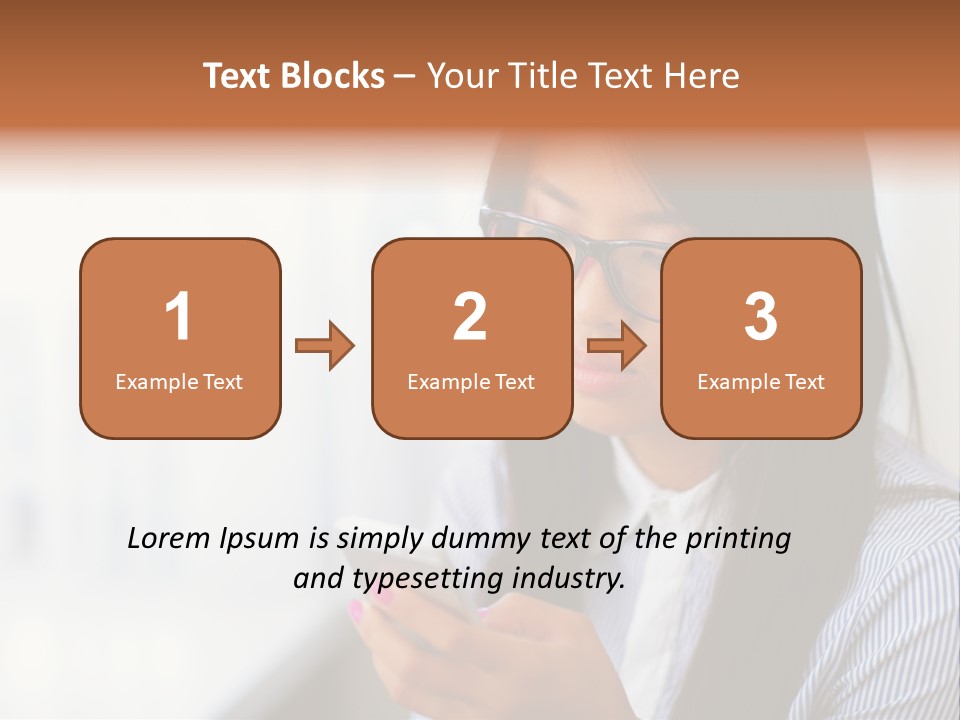 Beautiful Serene Think PowerPoint Template
