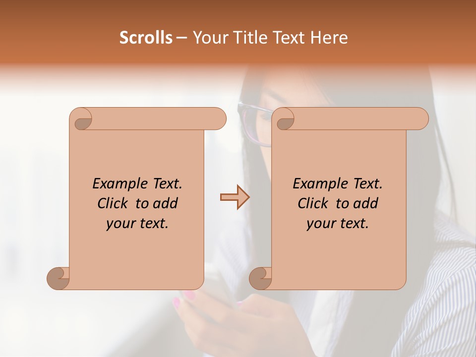 Beautiful Serene Think PowerPoint Template