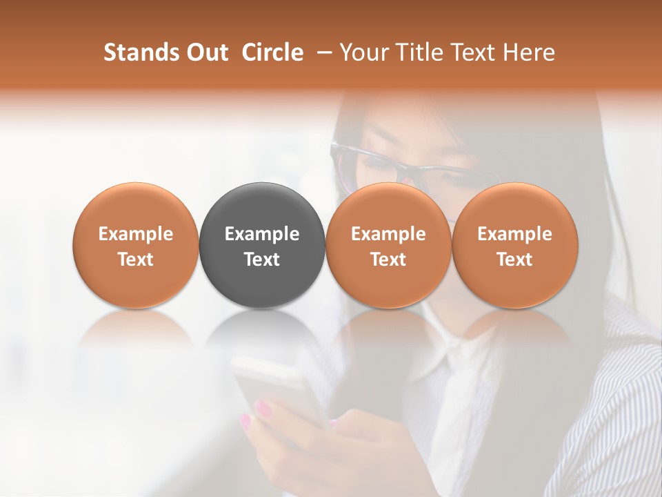 Beautiful Serene Think PowerPoint Template