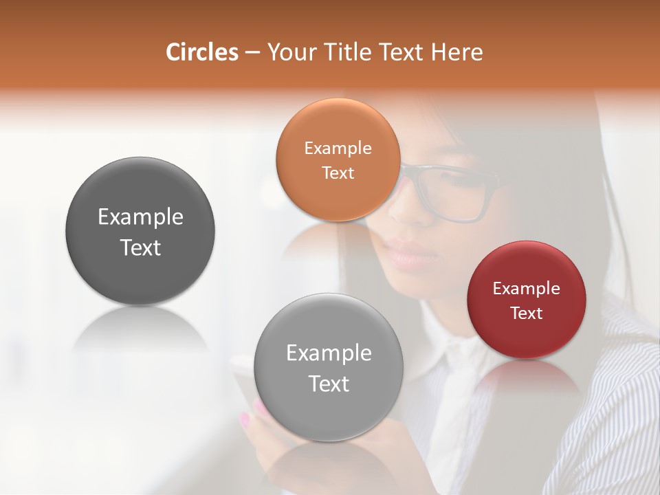 Beautiful Serene Think PowerPoint Template