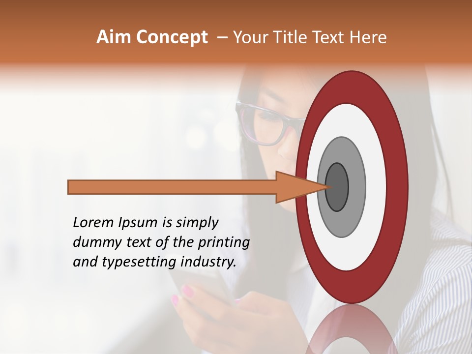 Beautiful Serene Think PowerPoint Template