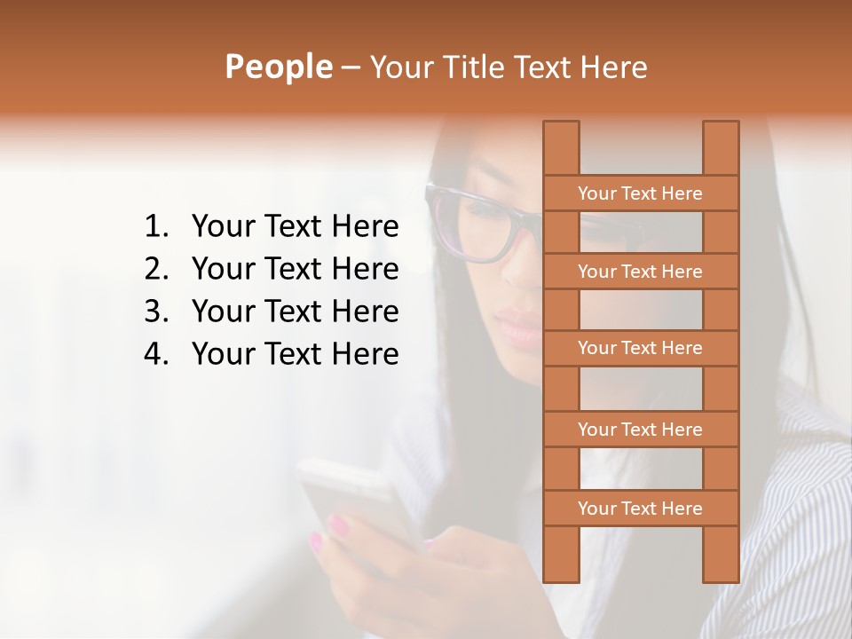 Beautiful Serene Think PowerPoint Template