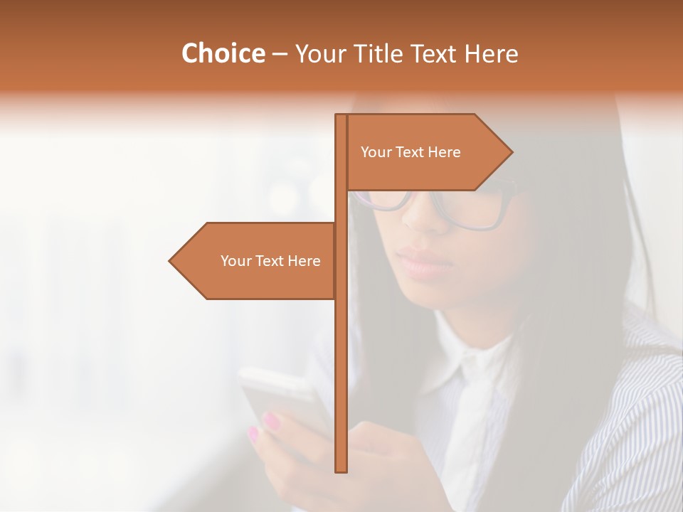 Beautiful Serene Think PowerPoint Template