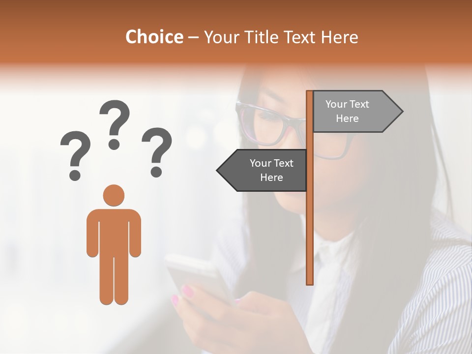 Beautiful Serene Think PowerPoint Template