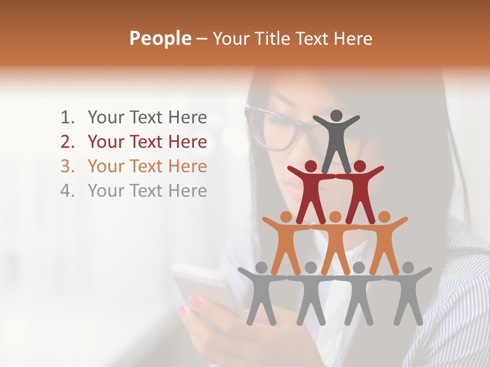 Beautiful Serene Think PowerPoint Template