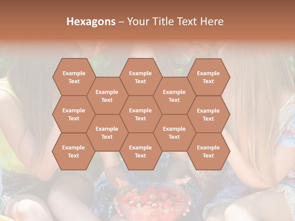 Organic Women Green PowerPoint Template