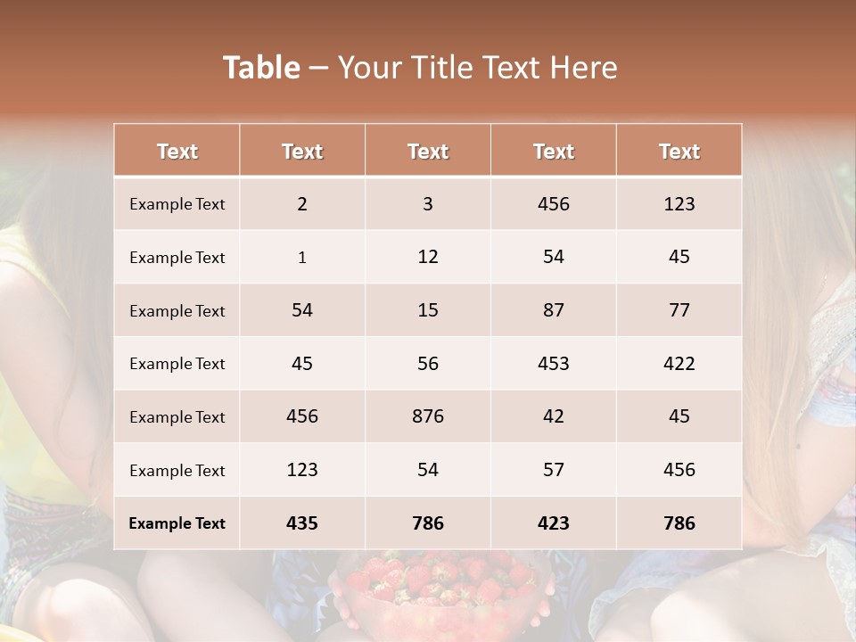 Organic Women Green PowerPoint Template