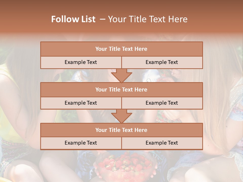 Organic Women Green PowerPoint Template