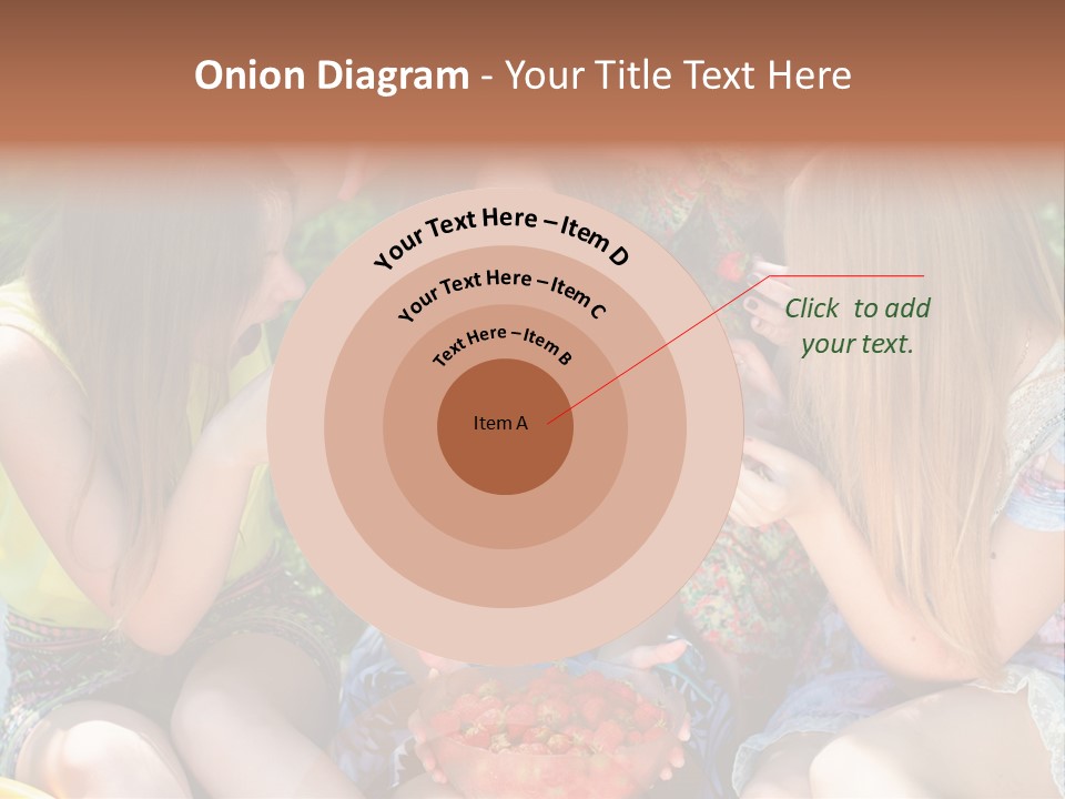 Organic Women Green PowerPoint Template