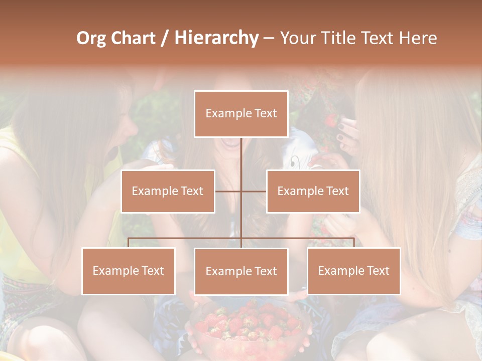 Organic Women Green PowerPoint Template