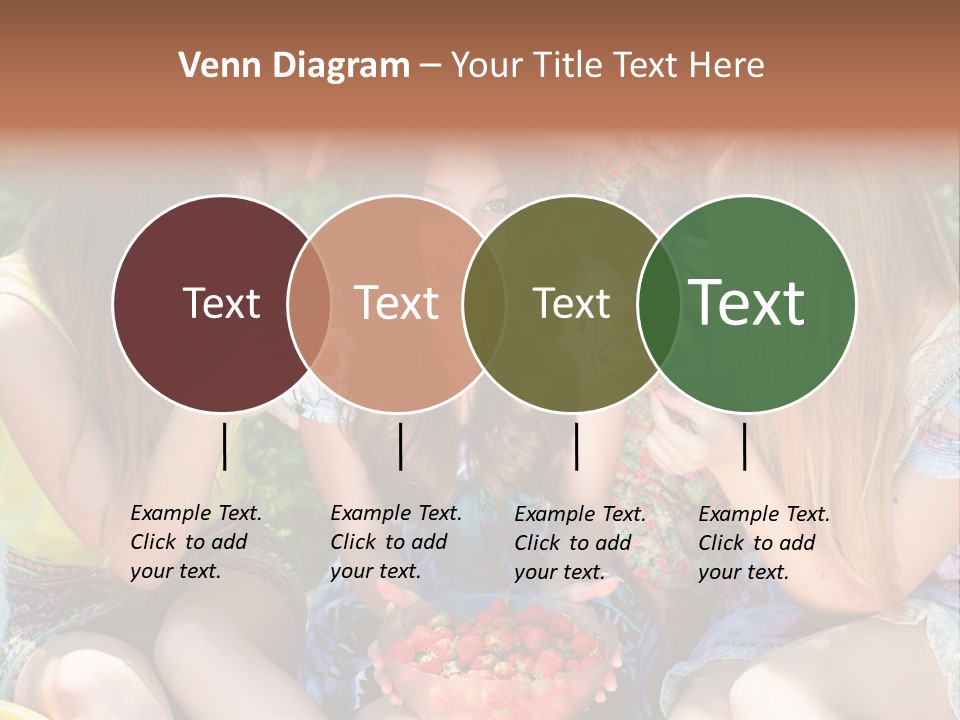 Organic Women Green PowerPoint Template