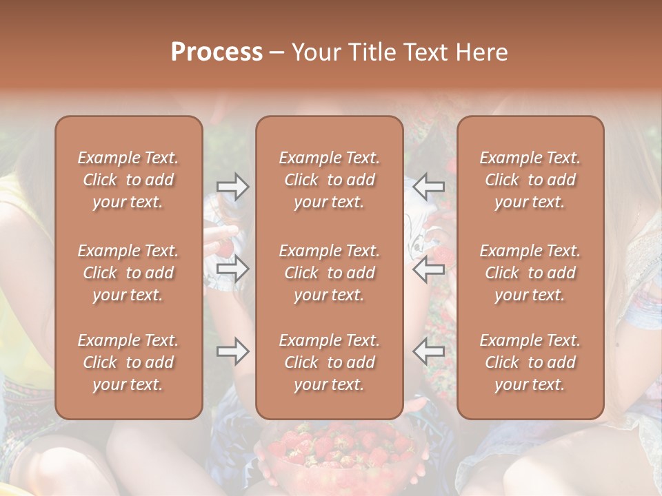 Organic Women Green PowerPoint Template