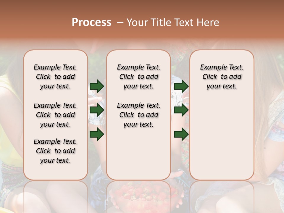 Organic Women Green PowerPoint Template
