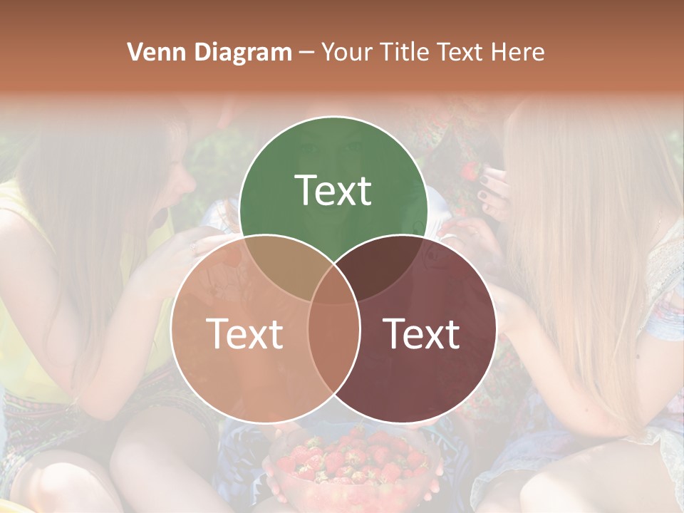 Organic Women Green PowerPoint Template