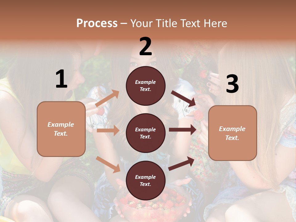 Organic Women Green PowerPoint Template