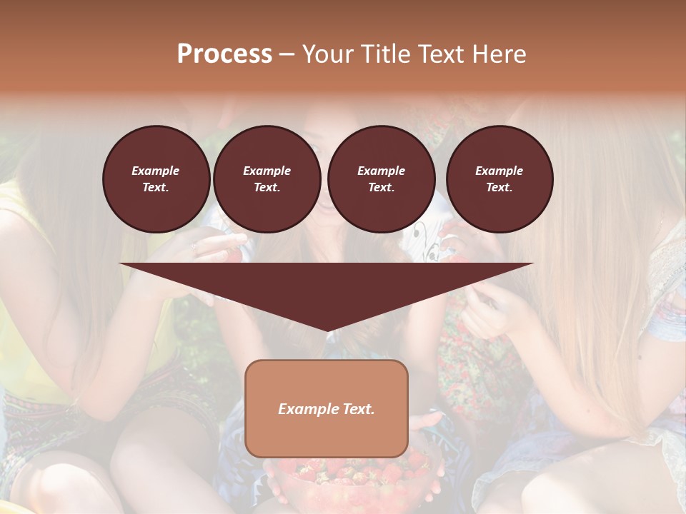 Organic Women Green PowerPoint Template