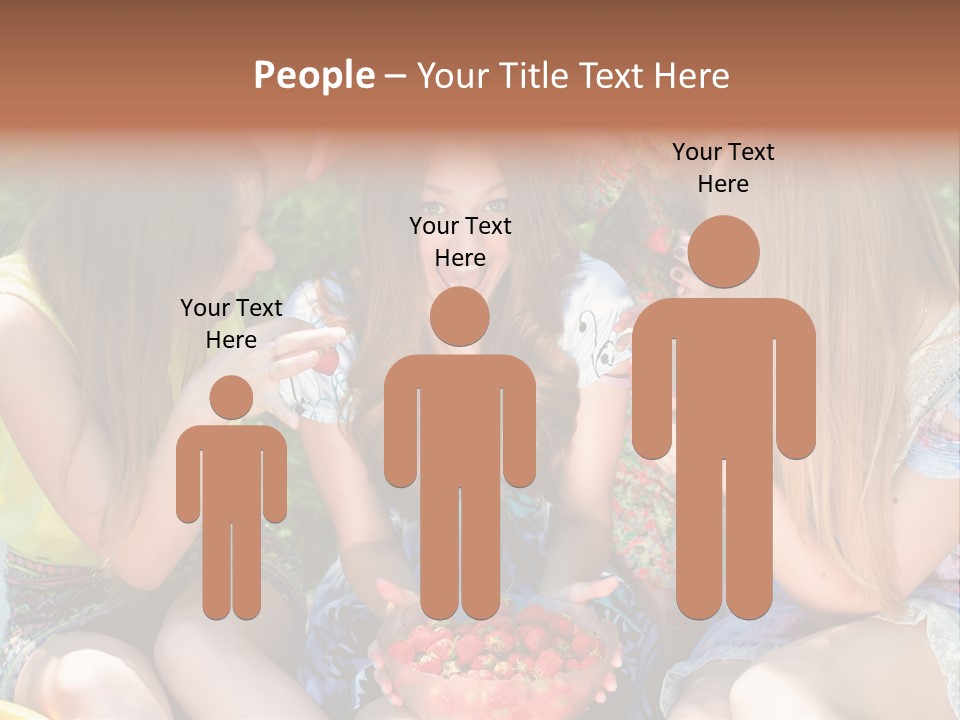 Organic Women Green PowerPoint Template