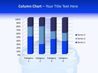 Delivery Pure Blue PowerPoint Template