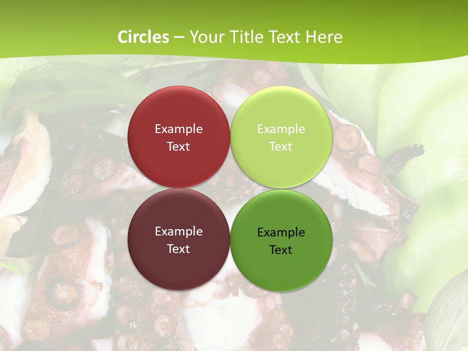 Thailand Plate Laksa Leaves PowerPoint Template